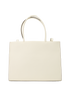 Small Ella Bio Tote, &pound;210, Handbags, Cream, Leather, Back view